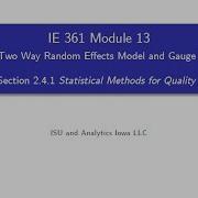 Statistical Process Improvement Module 13