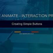 1 Simple Buttons Adobe Animate Interaction Project Digital Student Online School