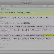 Java Arrays For Loops And Random Numbers