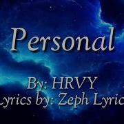 HRVY Personal Lyrics