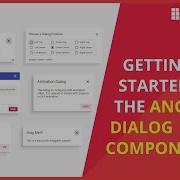 Getting Started With The Angular Dialog Component
