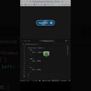 Apply Now Button With Hover Effects Using HTML CSS Webdevelopment Coding Hovereffects