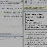 JAVA Unit 6 Lab 1 Getting Started