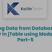 JDBC Fetching Data From Database And Display In JTable Using Model Class Part 5