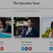 How To Make Responsive Team Section In Html Css Bootstrap