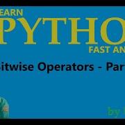 Python Bitwise Operators Part 1