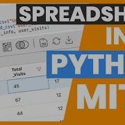 How To Use Spreadsheet In Python With Mito
