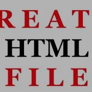 How To Create Html File On MacBook