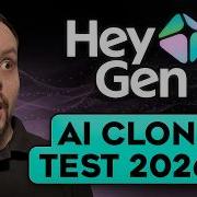 Тест HeyGen 2026 Я попытался клонировать себя для создания контента вот результат
