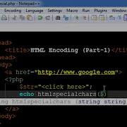 PHP MySQL Tutorial 42 HTML Special Characters YouTube