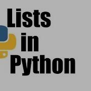 Python Tutorial 14 Lists In Python