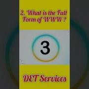 What Is The Full Form Of WWW 5 Sec Web Development Interview Questions W3schools