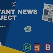 Instant News Project Using Javascript Html Css API Based Project Project With Source Code