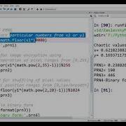 PRNG With Zaslavasky Map Pseudo Random Number Generator