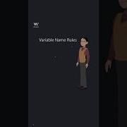 Python Variable Names Part 1 How To Start A Variable W3schools Python Programming