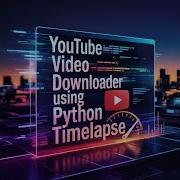 Python YouTube Downloader No Voice Just Code