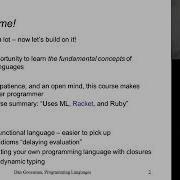 Programming Languages Part B Learn Software Development