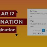 Pagination For Angular 12 With Ngx Pagination