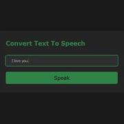 Text To Speech Converter Using JavaScript JavaScript Mini Project Web Speech API 2021