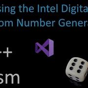 Using The Intel Digital Random Number Generator With Visual Studio