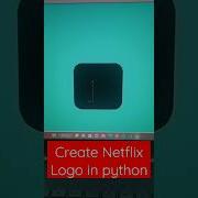 Create Netflix Logo Using Python No Love Programming Pythonturtle Youtubeindia Shorts