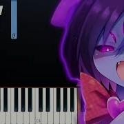 Undertale Spider Dance SLOW EASY PIANO TUTORIAL
