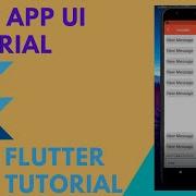 How To Create A Simple Chat App UI In FLUTTER From Scratch