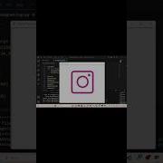 Draw Instagram Logo Using Python Python Turtle Pythonturtle Python3 Shorts Short Viral
