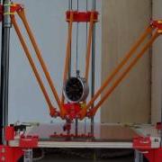 Rostock Delta Robot 3D Printer Prototype