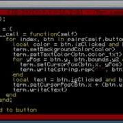 ComputerCraft GUI Tutorials Buttons