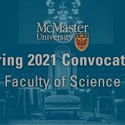Spring 2021 Convocation Faculty Of Science
