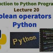 Mastering Boolean Operators In Python A Comprehensive Guide VTU First Year Introduction To Python