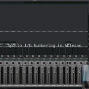 Apollo Console Ableton Live базовая настройка и сопоставление ввода вывода