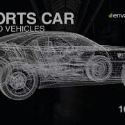 3D Wireframe Road And Water Vehicles