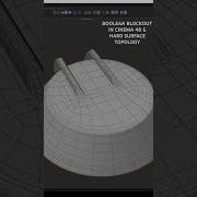C4D From Boolean Blockout To Hard Surface Topology Cinema4d Hardsurface C4d Modeling Topology