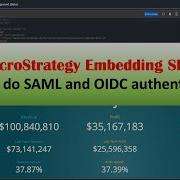 MicroStrategy Embedding SDK How To Do SAML And OIDC