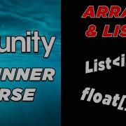 Unity Basics Course Arrays And Lists