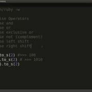 09 Ruby Basics Bitwise Operators