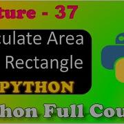Python Program To Calculate Area Of A Rectangle Practice Qs Python Programming