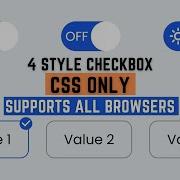 Custom Checkbox Design Using CSS Only Html CSS