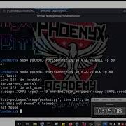 Malicious Python 3 Programming Port Scanner Null Scan