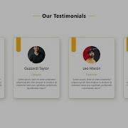 How To Create A Responsive Testimonials Section Using Only HTML CSS