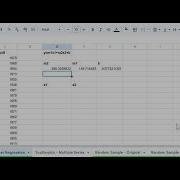 Multiple Linear Regression Google Sheets