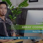 Pelsri Ramadar NS M Kom Praktikum Struktur Data Array Coding 1 Dimensi