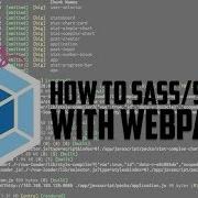 Webpack 4 How To Use SCSS And SASS With Webpack Web Development
