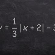 Graphing An Absolute Value Equation With Transformations