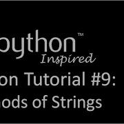 Python Tutorial String Methods Find Count Split Etc
