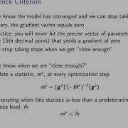 Week 6 Maximum Likelihood Estimation Video 7 Numerical Optimization