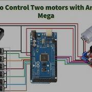 Arduino Mega Tutorial Controlling Two Motors With Push Buttons