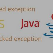 Difference Between Checked And Unchecked Exceptions Java